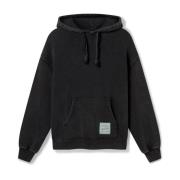 Axel Arigato Patch Washed Hoodie Black, Herr