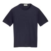 Filippo De Laurentiis Avslappnad Bomull T-shirt Blue, Herr