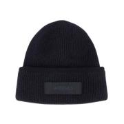 Jacquemus Svart Ull Gros Grain Hatt Black, Dam