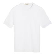 Filippo De Laurentiis Avslappnad bomullst-shirt White, Herr