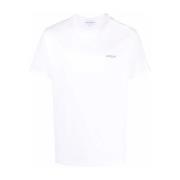 Maison Labiche Broderad slogan t-shirt White, Herr