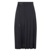 Sacai Elegant Pennkjol Black, Dam