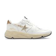 Golden Goose Running Sole Nappa Sneakers White, Dam