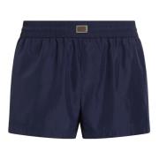 Dolce & Gabbana Blått Havskläder Badshorts Blue, Herr