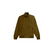 Fred Perry Vaxad Harrington Jacka Brun Brown, Herr