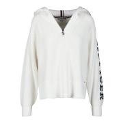 Tommy Hilfiger Bomullstickad Tröja White, Herr