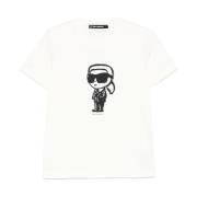 Karl Lagerfeld T-shirts och Polos Beige Beige, Dam