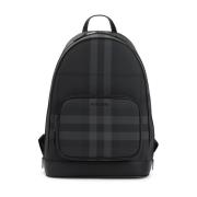 Burberry Kolryggsäck för stiliga äventyr Black, Herr