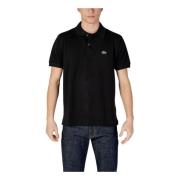 Lacoste Polo Skjorta Kort Ärm Kollektion Black, Herr