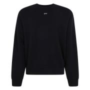 Off White Pil Skate Crewneck Sweatshirt Black, Herr