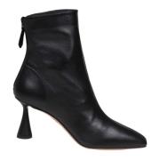 Aquazzura Svart Läder Amore Bootie Black, Dam