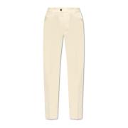 Moncler Bomullsbyxor Beige, Dam