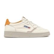 Autry Medalist Low Läder Sneakers Beige, Dam