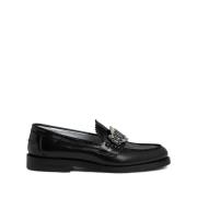 Dsquared2 Svarta Loafers för Män Black, Dam