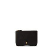 Ami Paris Stilren Unisex Pouch Väska Black, Dam