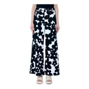 Marni Dillies Print Bomullsbyxor Black, Dam