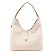 Furla Naturlig Brandy Hobo Väska Beige, Dam