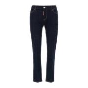 Dsquared2 Stretch Denim Jennifer Jeans Blue, Dam