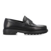 Salvatore Ferragamo Klassiska Donny Loafers Svart Aw24 Black, Herr