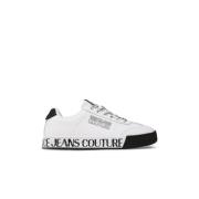 Versace Jeans Couture Logo Print Låga Sneakers White, Herr