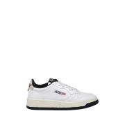 Autry Vit/Svart Låg Sneaker White, Dam