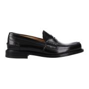 Premiata M6636A Kalvskinn loafers Black, Dam