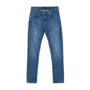 7 For All Mankind Slimmy Tapered Philly Jeans Blue, Herr