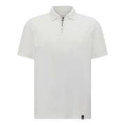 Boggi Milano B Tech S.Cafè® High-Performance Piqué Polo Shirt White, H...