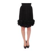 Dolce & Gabbana Short Skirts Black, Dam