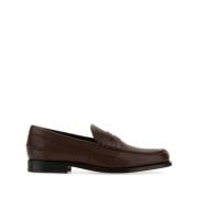 Tod's Klassisk Läderloafer Brown, Herr