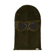 C.p. Company Merinoull Balaclava Goggle Tröja Green, Herr