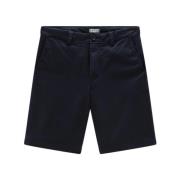 Woolrich Klassiska Chino Shorts Blue, Herr