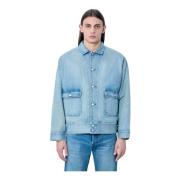 Levi's MIJ Utility Trucker Jacket Blue, Herr