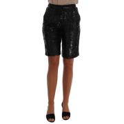 Dolce & Gabbana Elegant Bermuda Shorts Black, Dam