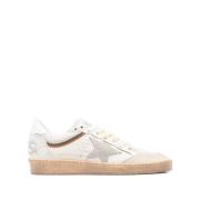 Golden Goose Vita Snörskor med Perforerad Tåbox White, Herr