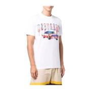 Dsquared2 Casual T-shirt Kollektion White, Herr