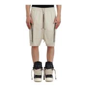 Rick Owens Modern Bermuda Bauhaus Stil Essentials White, Herr