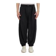 Y-3 Nylon Jogger Byxor Black, Herr