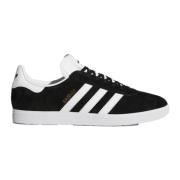 Adidas Gazelle Core Black White Sneakers Black, Herr