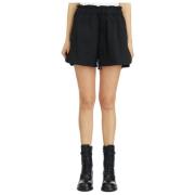 Thom Krom Bomullsshorts Black, Dam