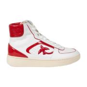 Pinko Harlow Basket Sneakers Red, Dam