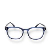 Tom Ford Fyrkantig Båge Glasögon Blue, Unisex