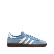 Adidas Blå Mocka Låg-Top Sneakers Blue, Herr