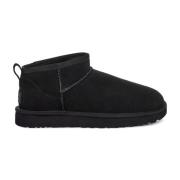 UGG Svarta Mini Varm Ankelstövlar Black, Dam