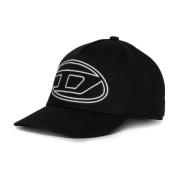 Diesel Svart skärm baseballkeps vår sommar Black, Unisex