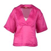 Max Mara Studio Blus Pink, Dam