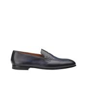 Doucal's Herr loafers i läder | blå Blue, Herr