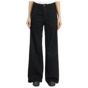 Thom Krom Vida Ben Denim Byxor Black, Dam