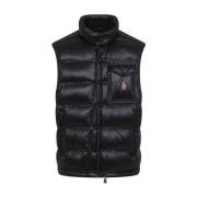 Moncler Svart Nantu Väst Black, Herr