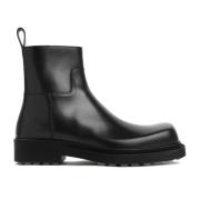 Bottega Veneta Svarta Ben Ankelboots Black, Herr